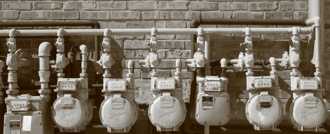 Leaking pipes - water meter